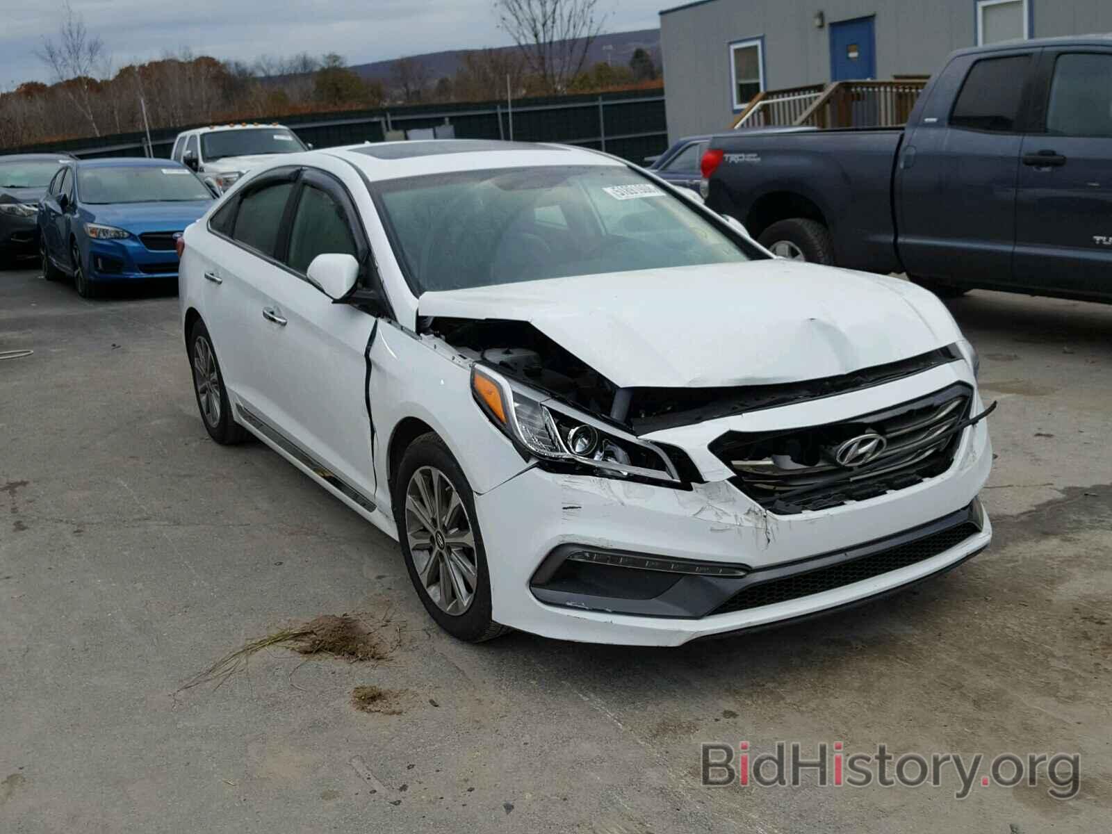 Фотография 5NPE34AF6GH332707 - HYUNDAI SONATA 2016