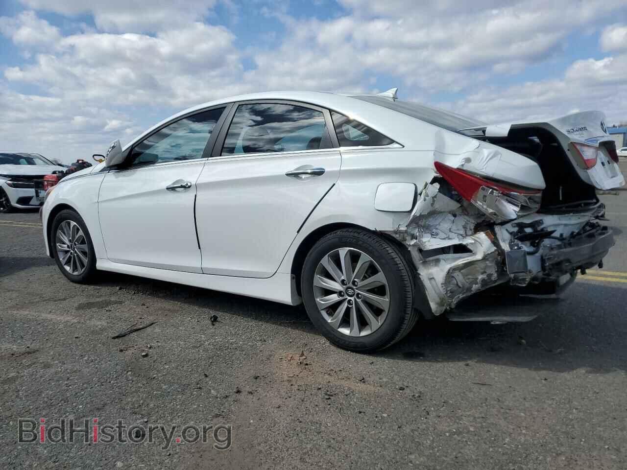 2014 HYUNDAI SONATA - VIN: 5NPEC4AC8EH824173 - Фото 2