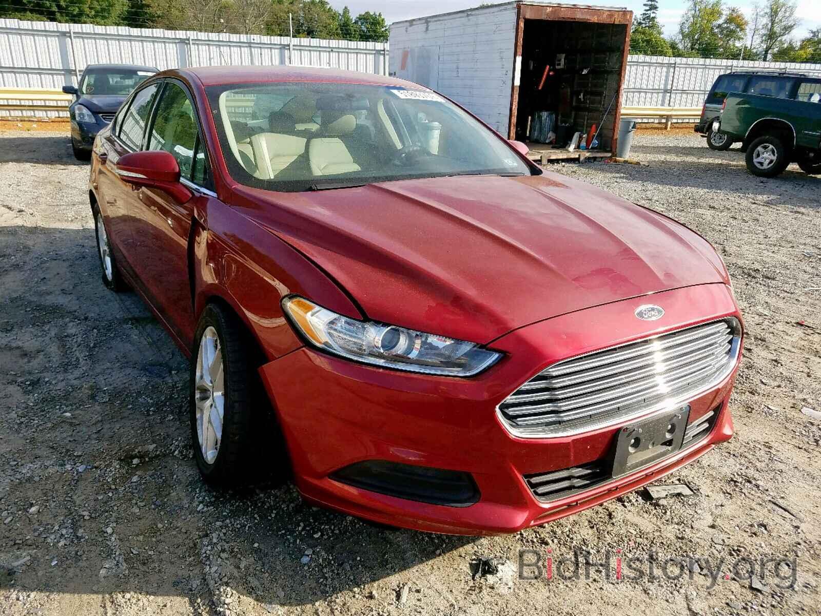 Photo 3FA6P0H75DR198061 - FORD FUSION SE 2013