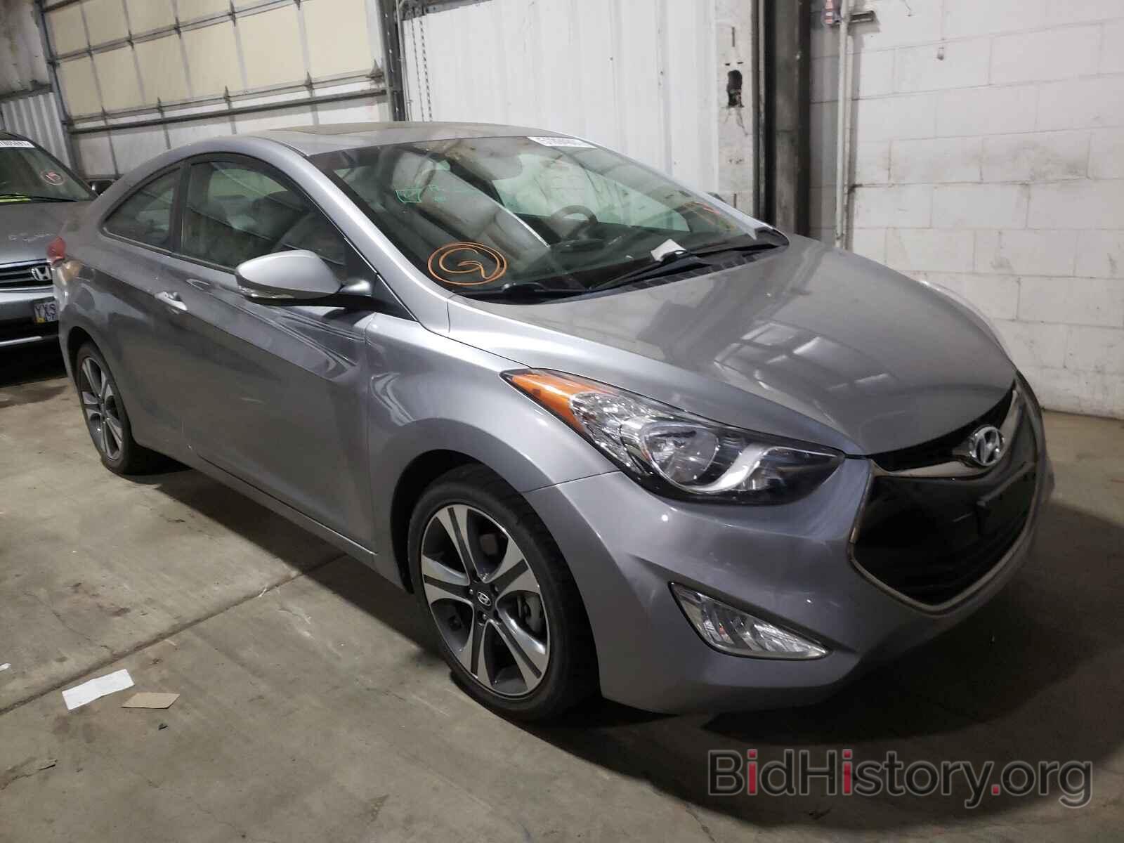 Photo KMHDH6AE2DU011955 - HYUNDAI ELANTRA 2013