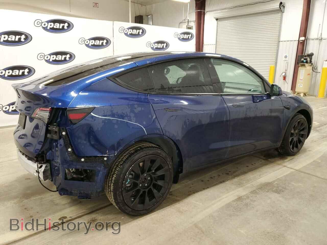 2022 TESLA MODEL Y - VIN: 7SAYGDEE2NF481245 - Фото 3