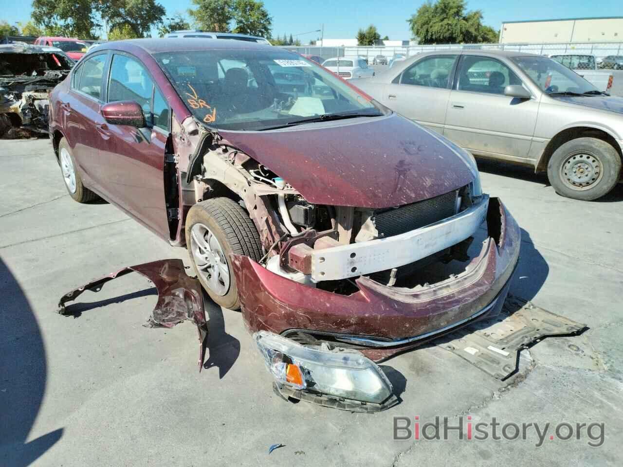 Фотография 19XFB2F52EE215901 - HONDA CIVIC 2014