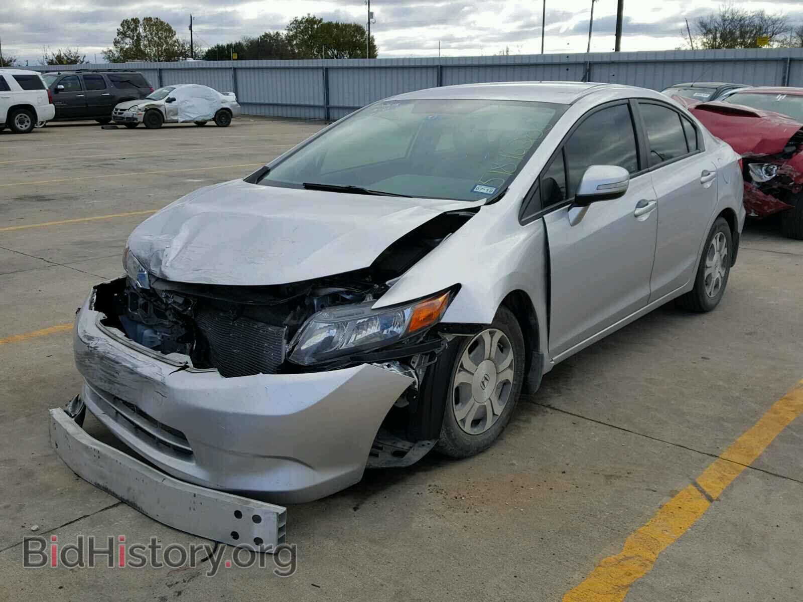 2012 HONDA CIVIC - VIN: JHMFB4F22CS007947 - Фото 2