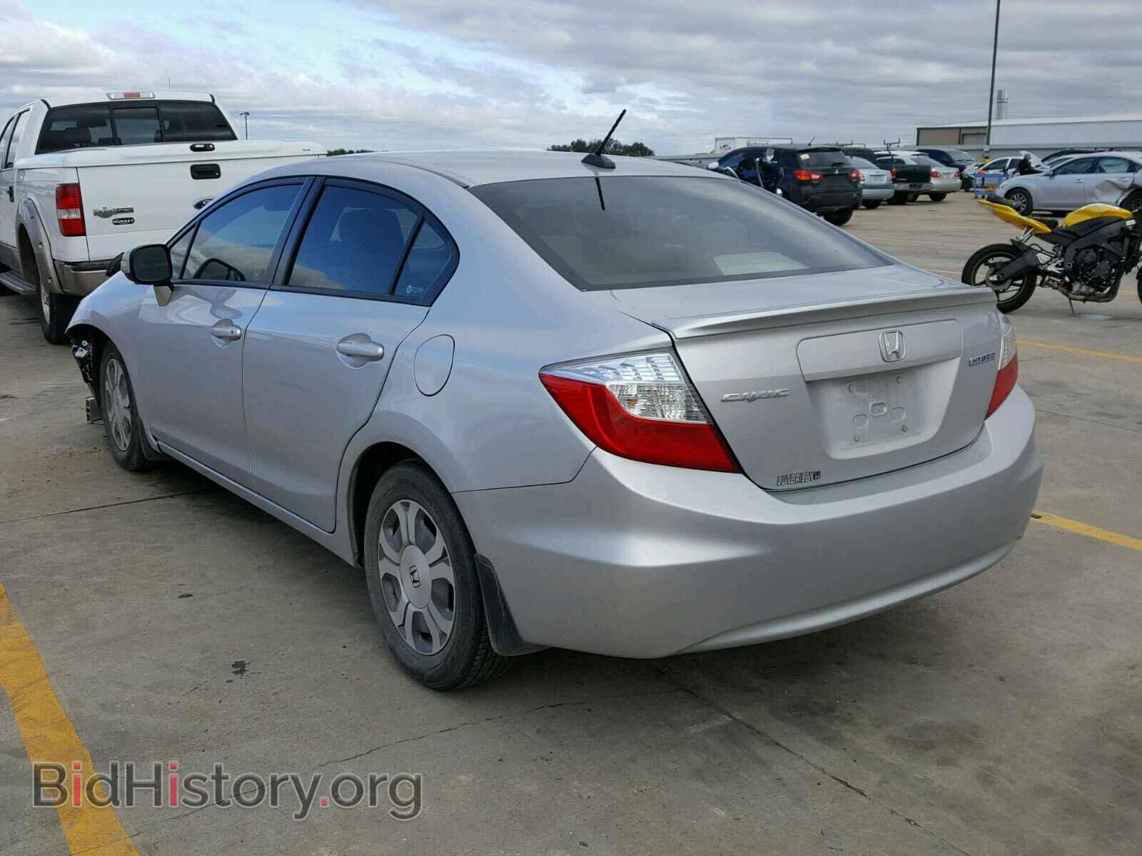 2012 HONDA CIVIC - VIN: JHMFB4F22CS007947 - Фото 3