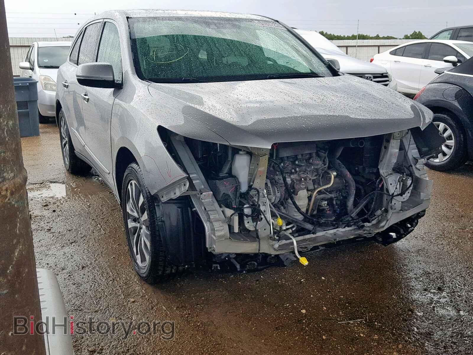 Фотография 5FRYD3H65EB019622 - ACURA MDX 2014