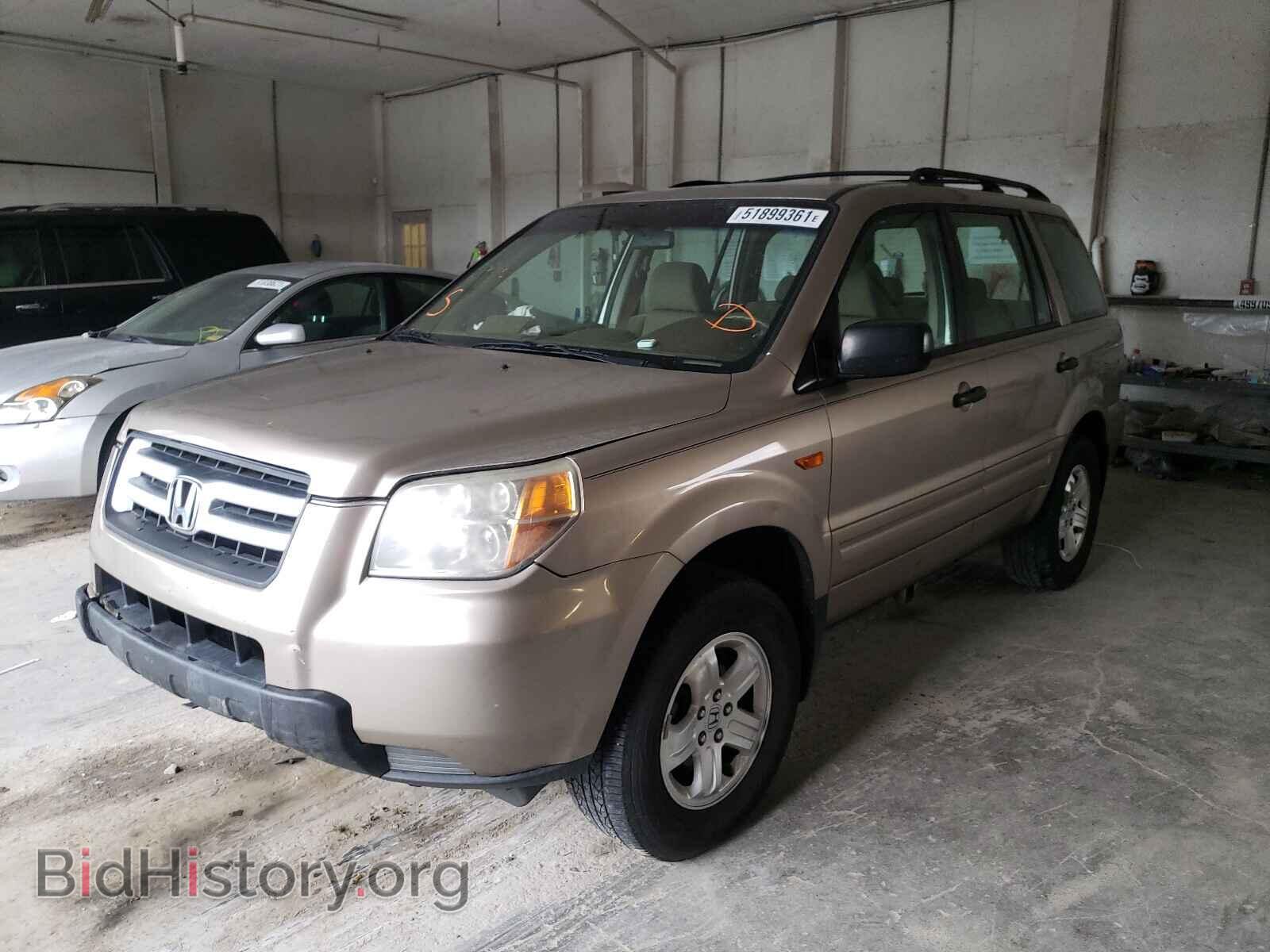 2007 HONDA PILOT - VIN: 5FNYF28107B038138 - Photo 2
