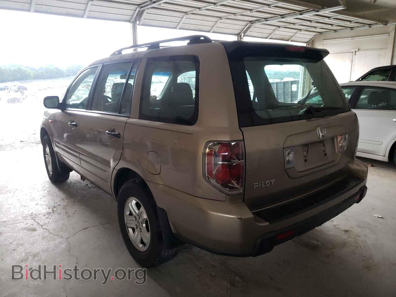 2007 HONDA PILOT - VIN: 5FNYF28107B038138 - Photo 3