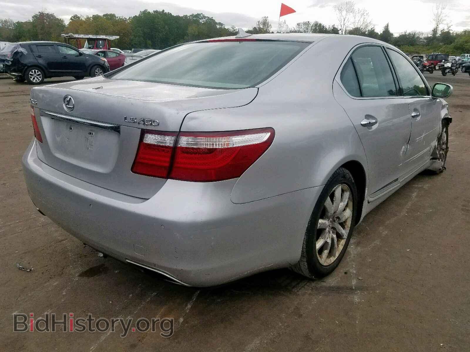 2008 LEXUS LS460 - VIN: JTHBL46F385068793 - Фото 4