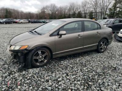 2008 Honda CIVIC LX, бежевый — VIN 2HGFA16568H340598, Copart