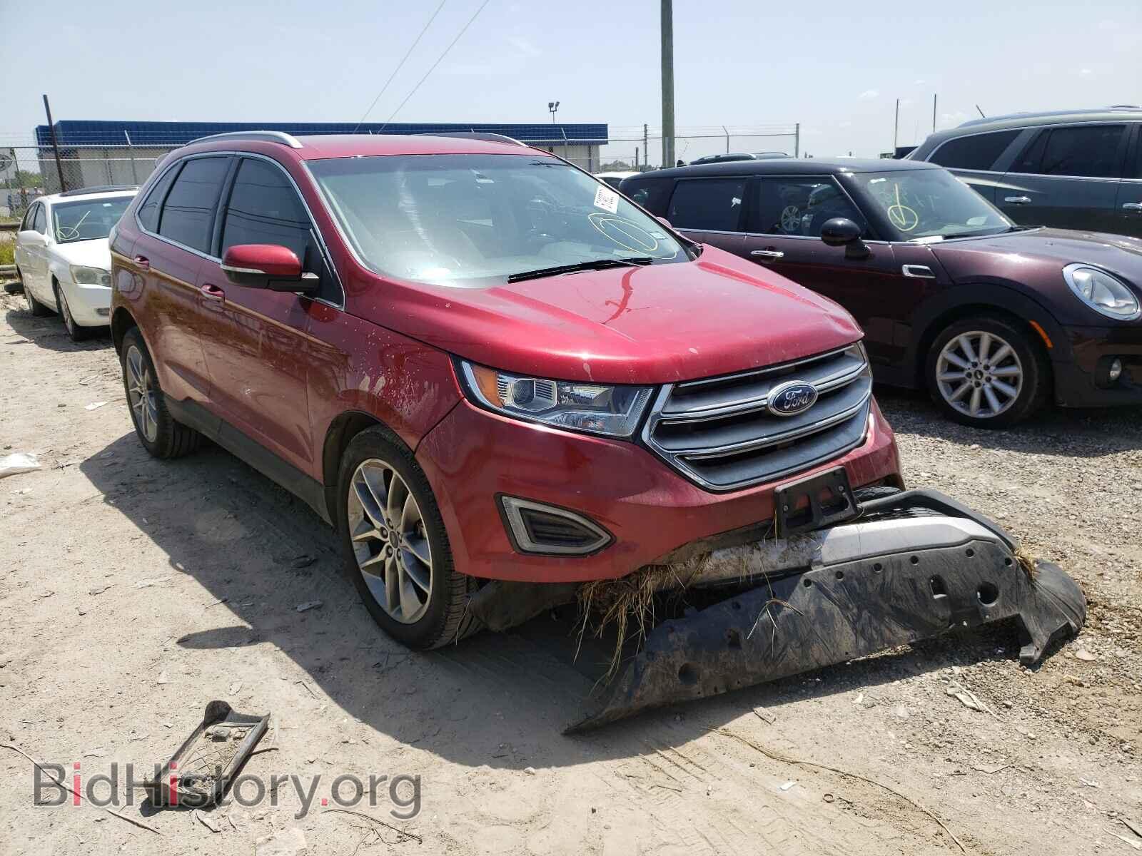 Фотография 2FMPK3K98GBB15617 - FORD EDGE 2016