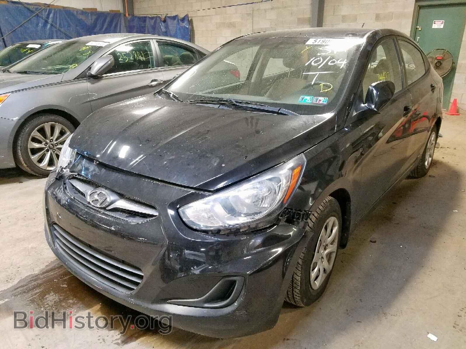 2013 HYUNDAI ACCENT - VIN: KMHCT4AE8DU398428 - Фото 2