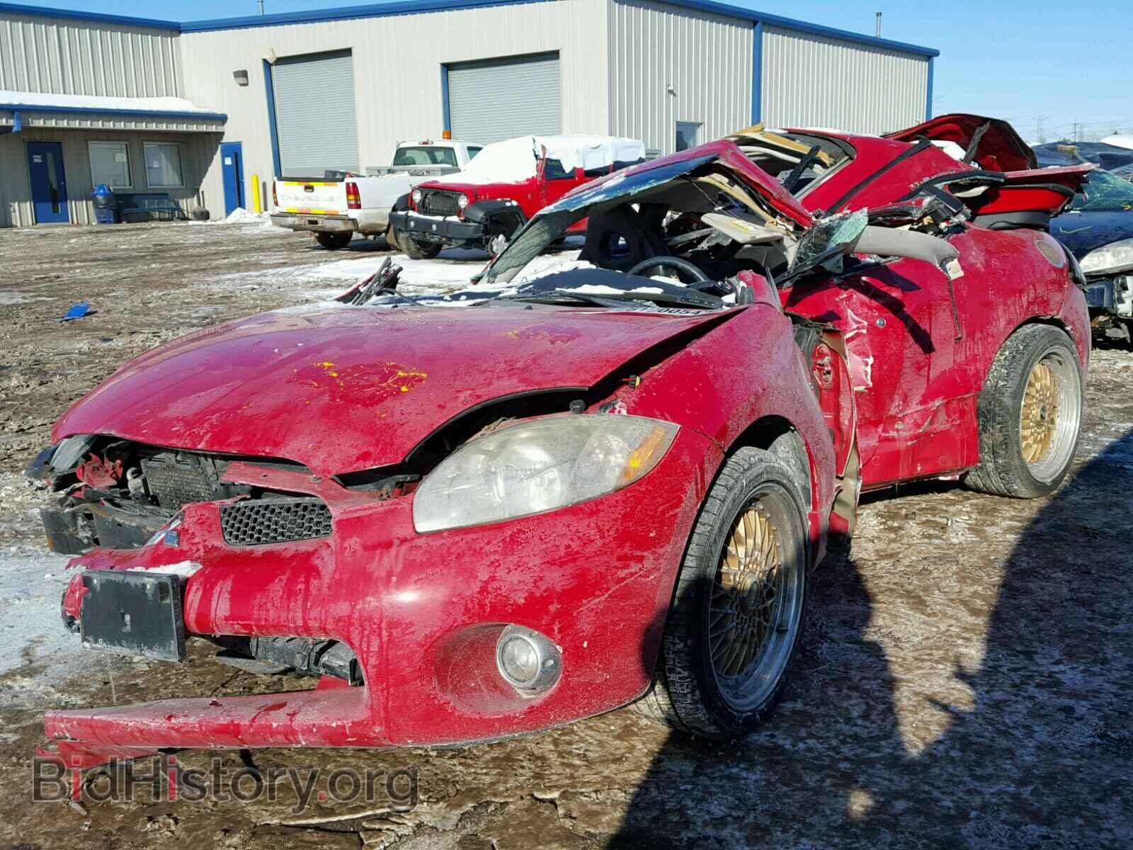 2006 MITSUBISHI ECLIPSE - VIN: 4A3AK34T76E004009 - Фото 2