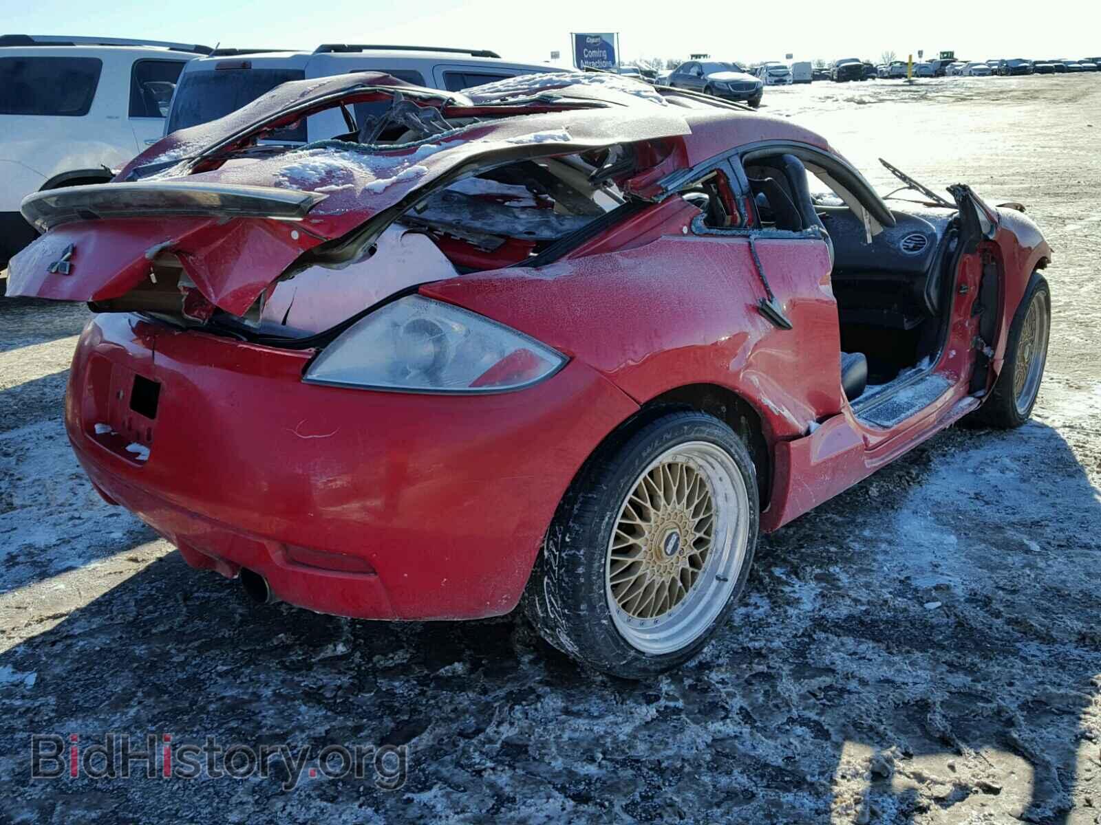 2006 MITSUBISHI ECLIPSE - VIN: 4A3AK34T76E004009 - Фото 4
