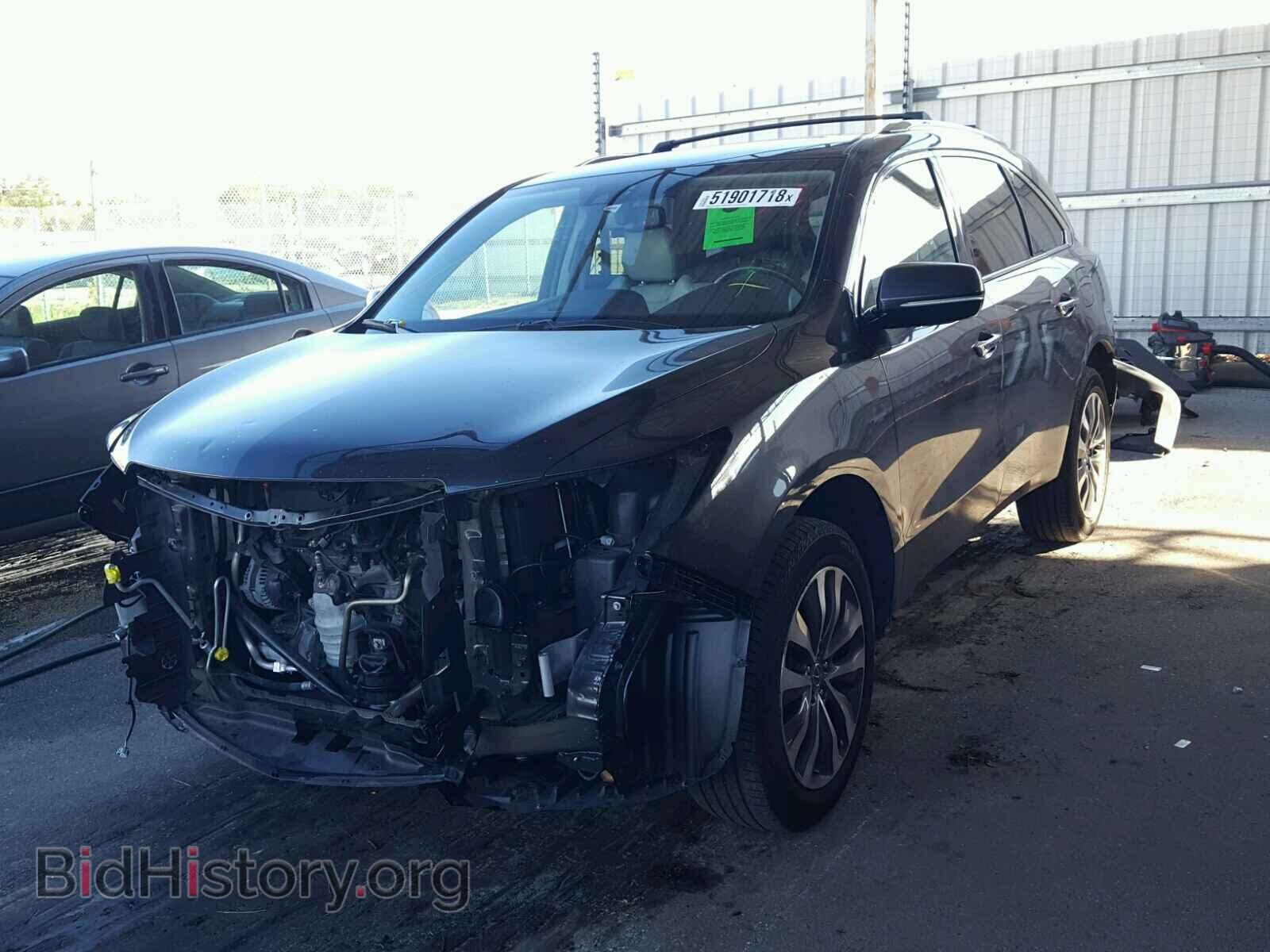 2015 ACURA MDX - VIN: 5FRYD3H40FB003554 - Фото 2