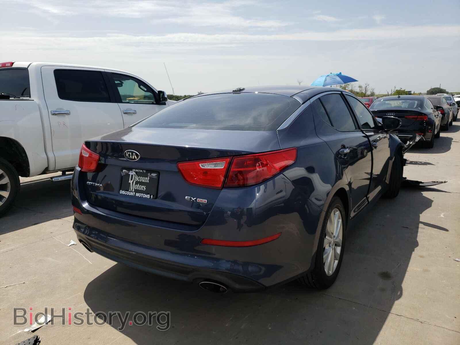 2015 KIA OPTIMA - VIN: 5XXGN4A77FG371618 - Фото 4