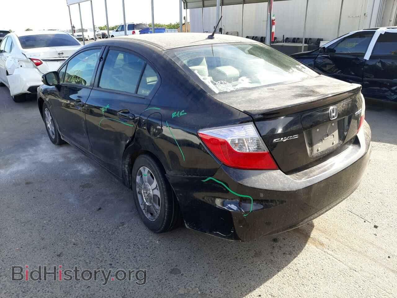 2012 HONDA CIVIC - VIN: JHMFB4F26CS010348 - Фото 3