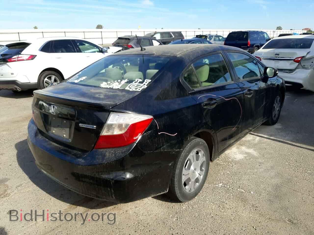 2012 HONDA CIVIC - VIN: JHMFB4F26CS010348 - Фото 4