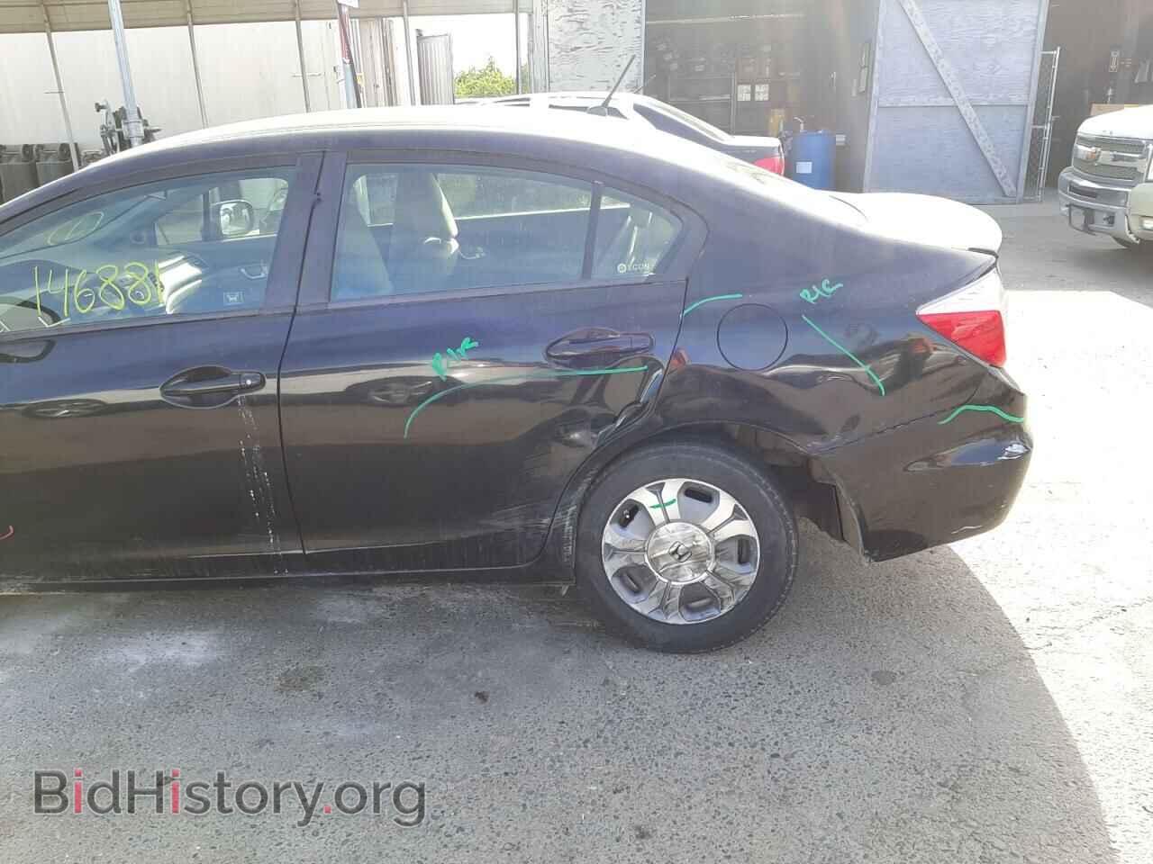 2012 HONDA CIVIC - VIN: JHMFB4F26CS010348 - Фото 9