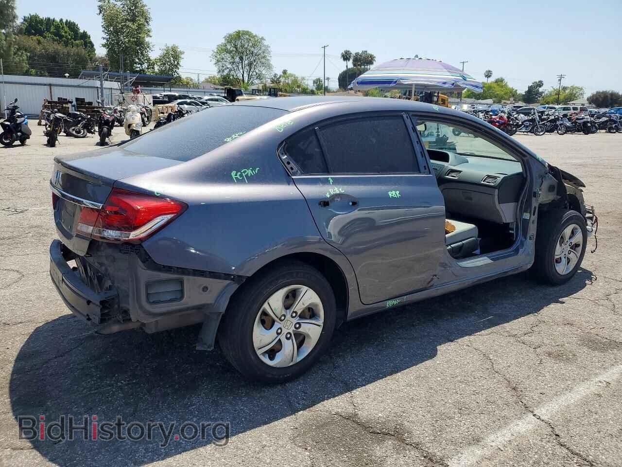 2015 HONDA CIVIC - VIN: 2HGFB2F55FH556152 - Фото 3