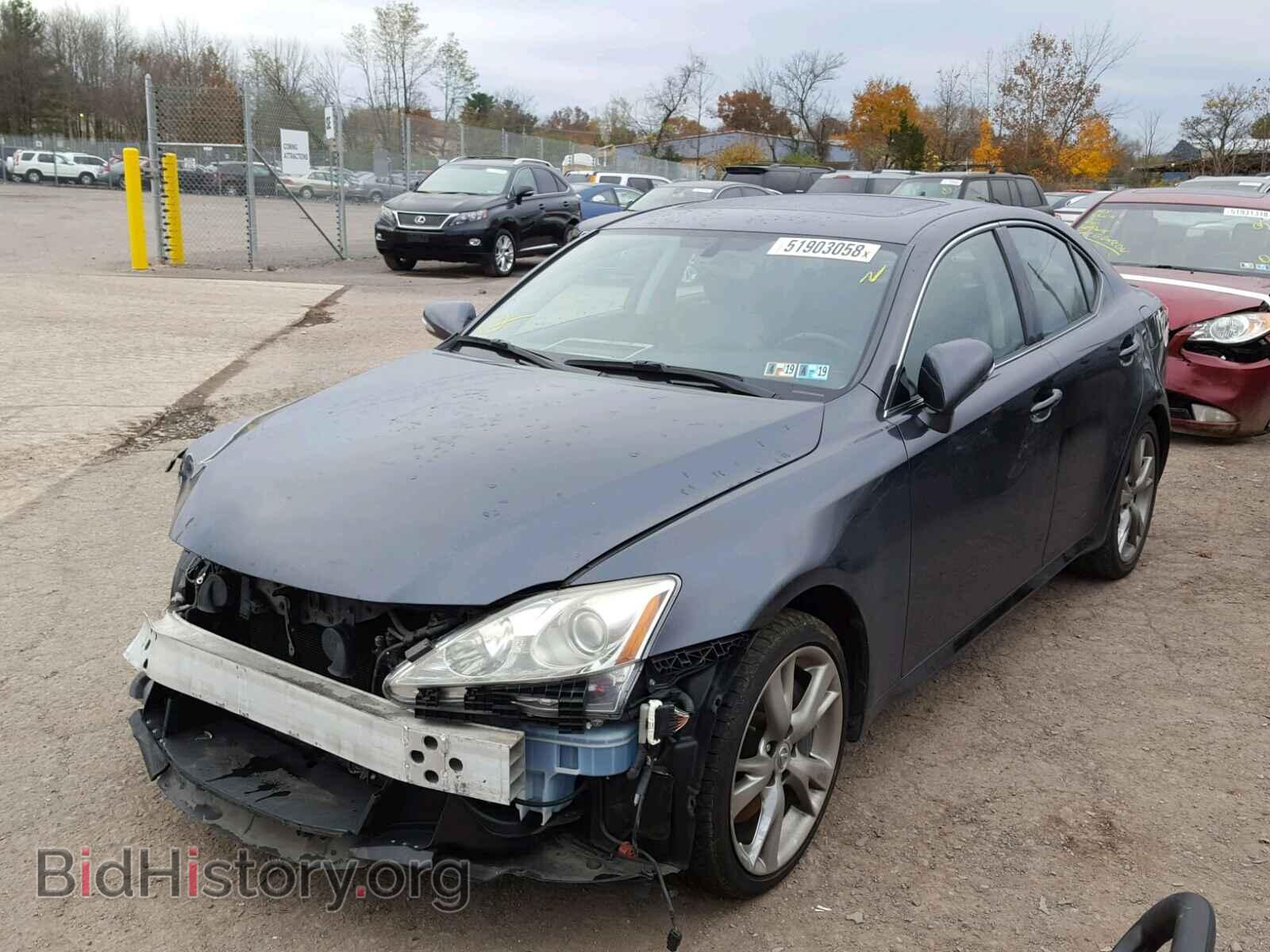 2009 LEXUS IS - VIN: JTHBE262692017206 - Фото 2