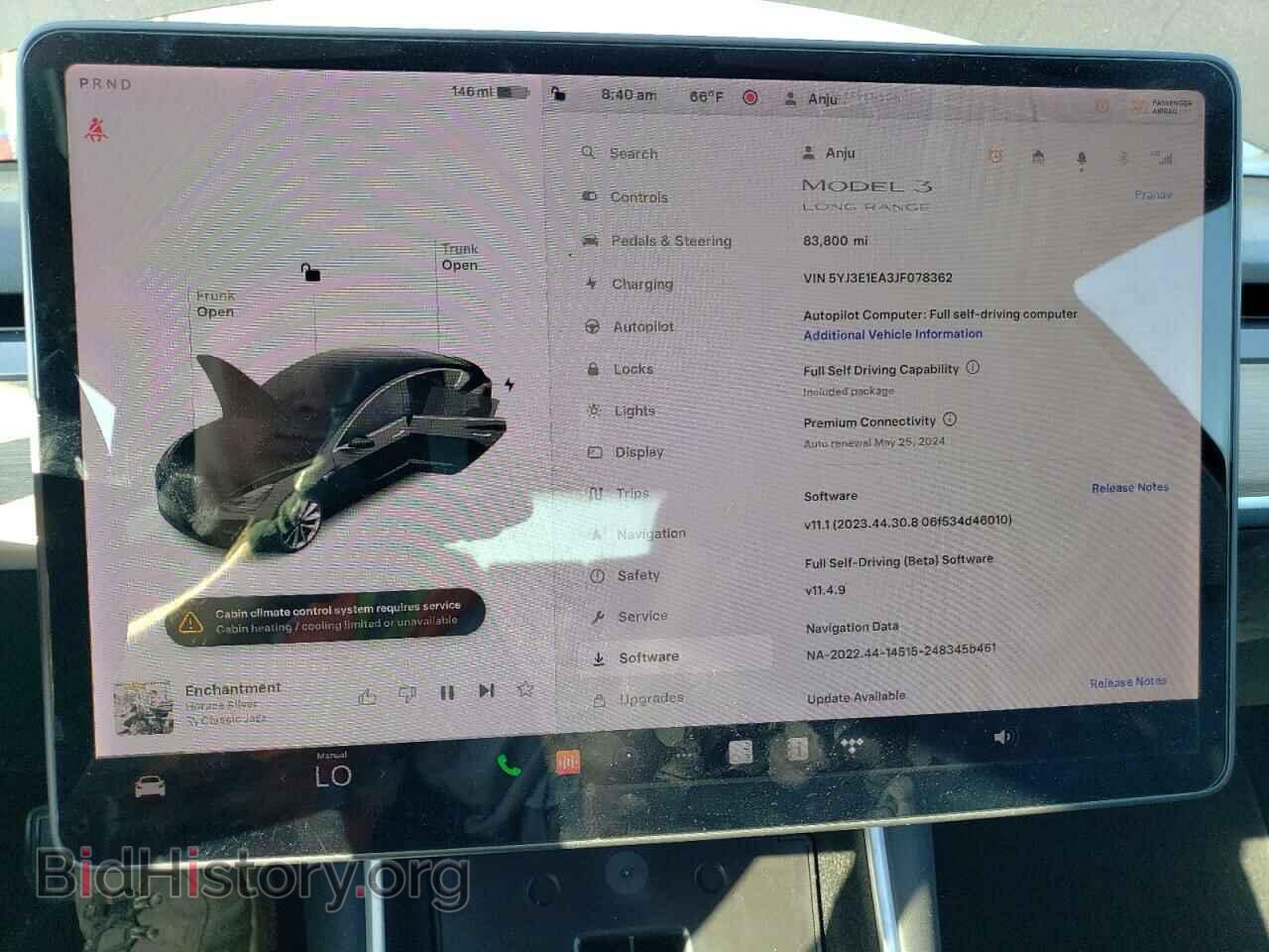 2018 TESLA MODEL 3 - VIN: 5YJ3E1EA3JF078362 - Photo 9