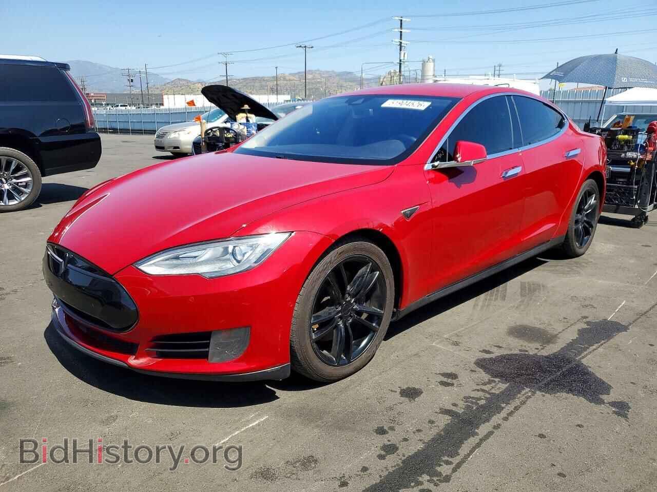 Photo 5YJSA1S28FF099459 - TESLA MODEL S 2015