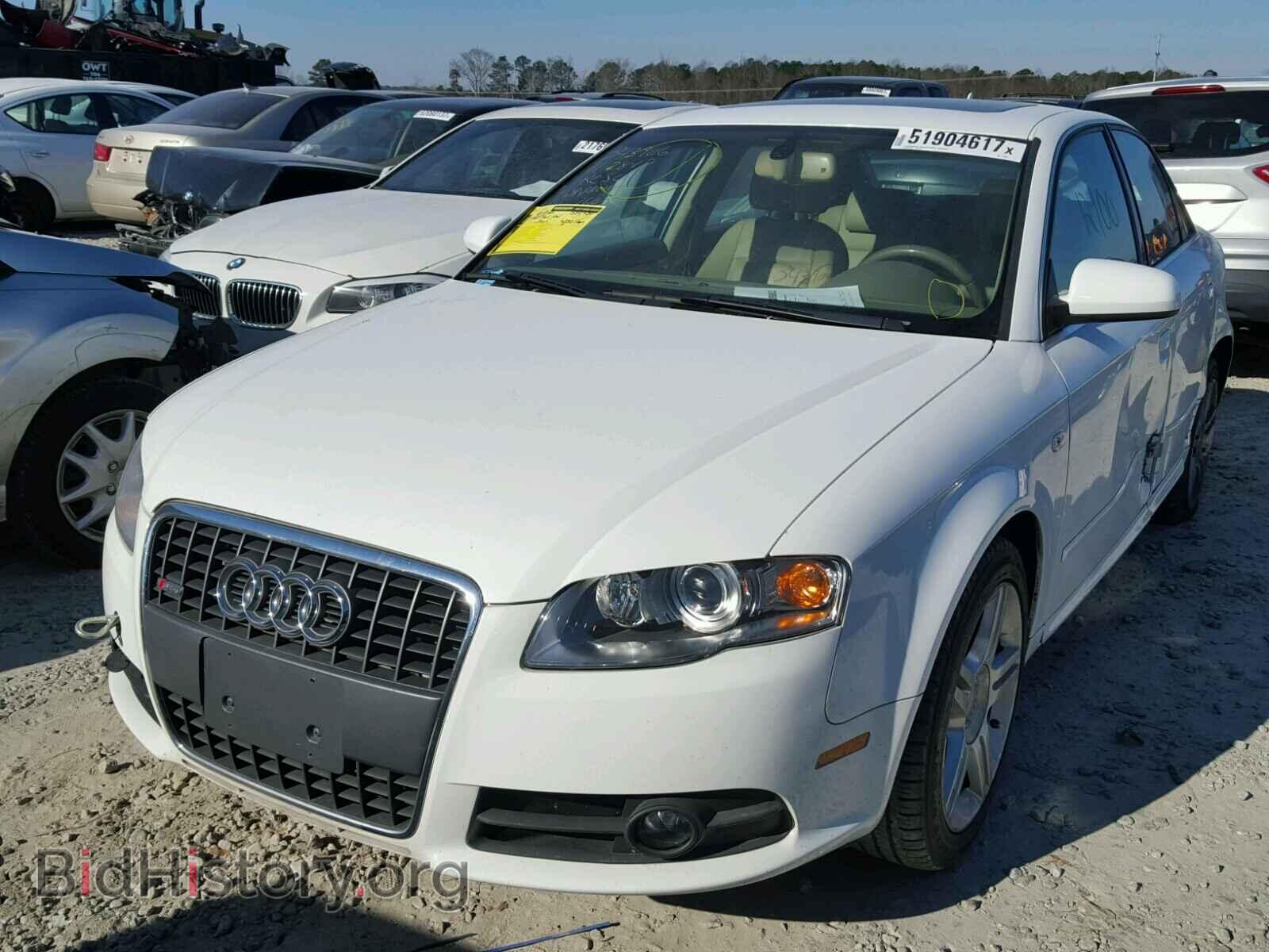 2008 AUDI A4 - VIN: WAUDF78E98A117605 - Фото 2
