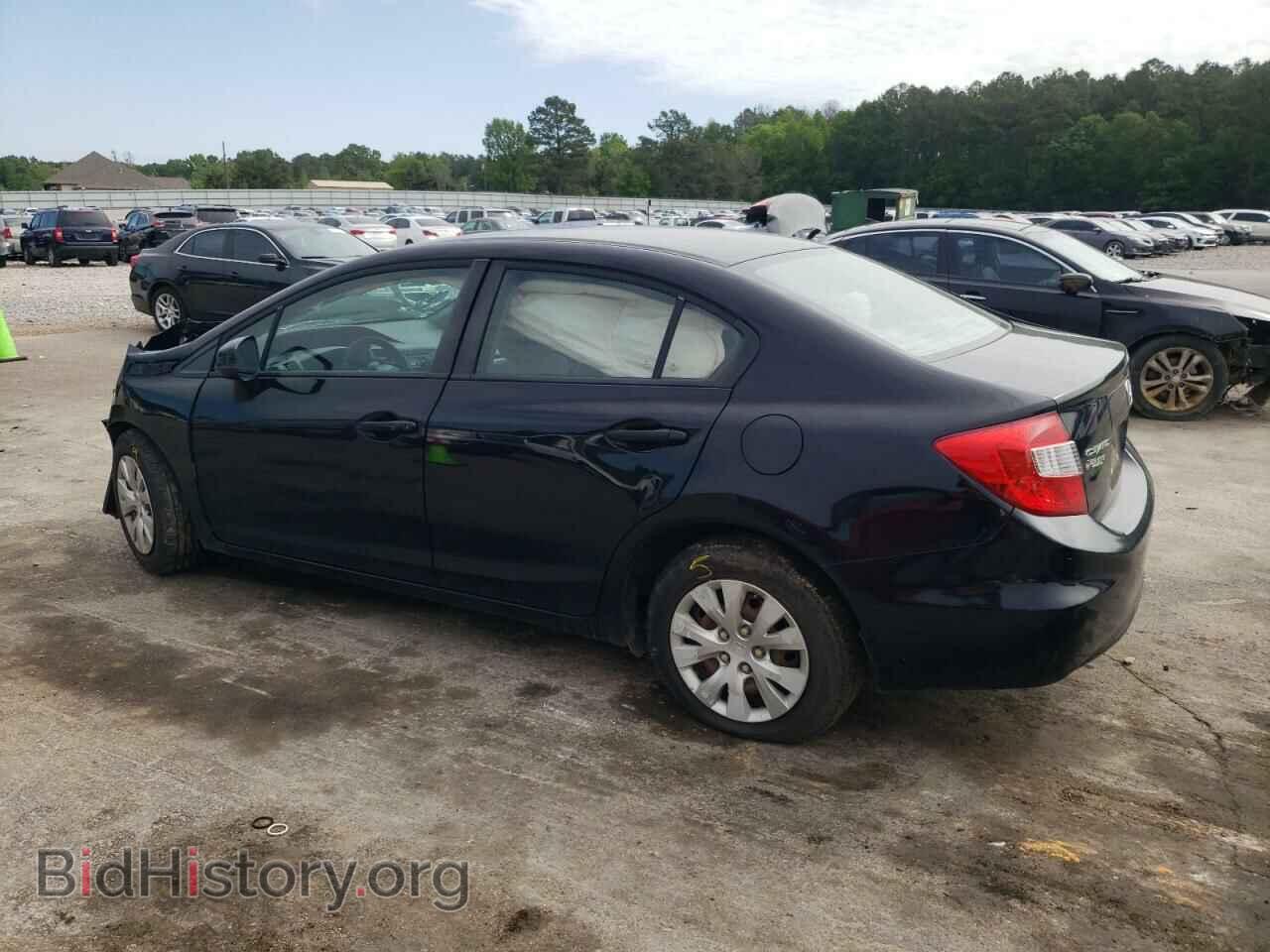 2012 HONDA CIVIC - VIN: 19XFB2F59CE106204 - Фото 2