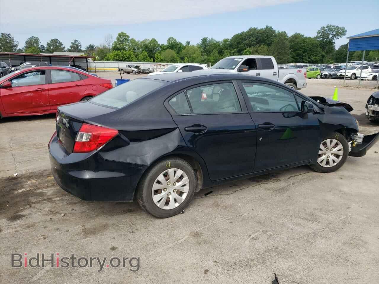 2012 HONDA CIVIC - VIN: 19XFB2F59CE106204 - Фото 3