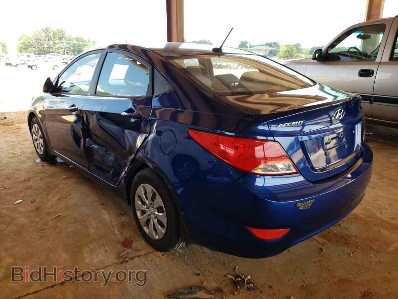 2016 HYUNDAI ACCENT - VIN: KMHCT4AE2GU115039 - Фото 3