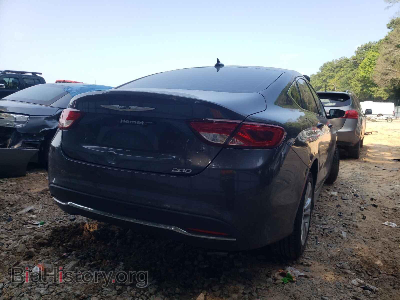 2015 CHRYSLER 200 - VIN: 1C3CCCAB3FN600288 - Фото 4