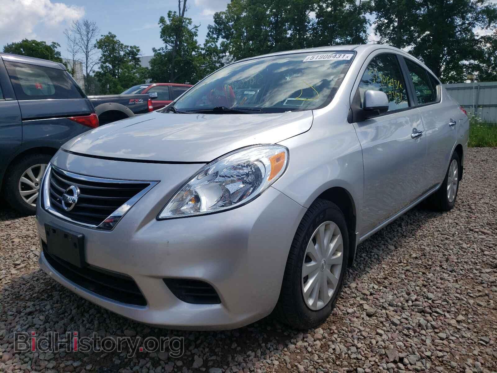 2012 NISSAN VERSA - VIN: 3N1CN7AP4CL897241 - Photo 2