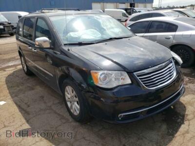 2016 Chrysler MINIVAN Town & COU, black — VIN 2C4RC1GG1GR133549, Copart