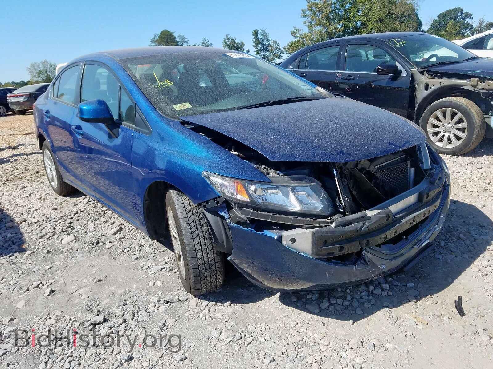 Фотография 19XFB2F54DE244587 - HONDA CIVIC LX 2013