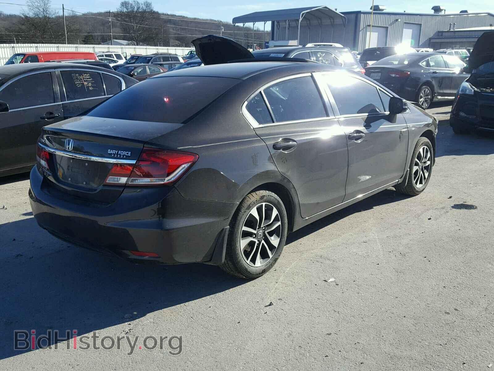 2013 HONDA CIVIC - VIN: 19XFB2F86DE027181 - Фото 4