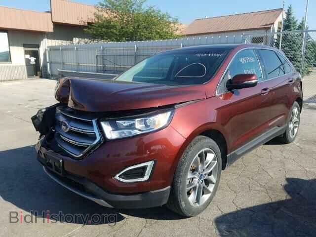 2015 FORD EDGE - VIN: 2FMTK4K89FBB44909 - Фото 2