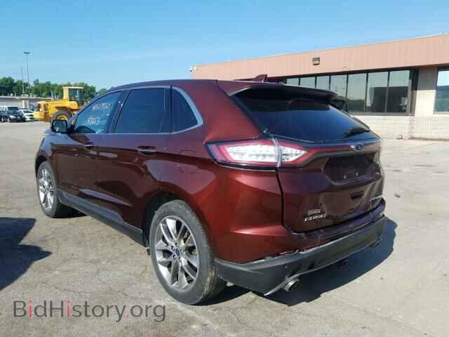 2015 FORD EDGE - VIN: 2FMTK4K89FBB44909 - Фото 3