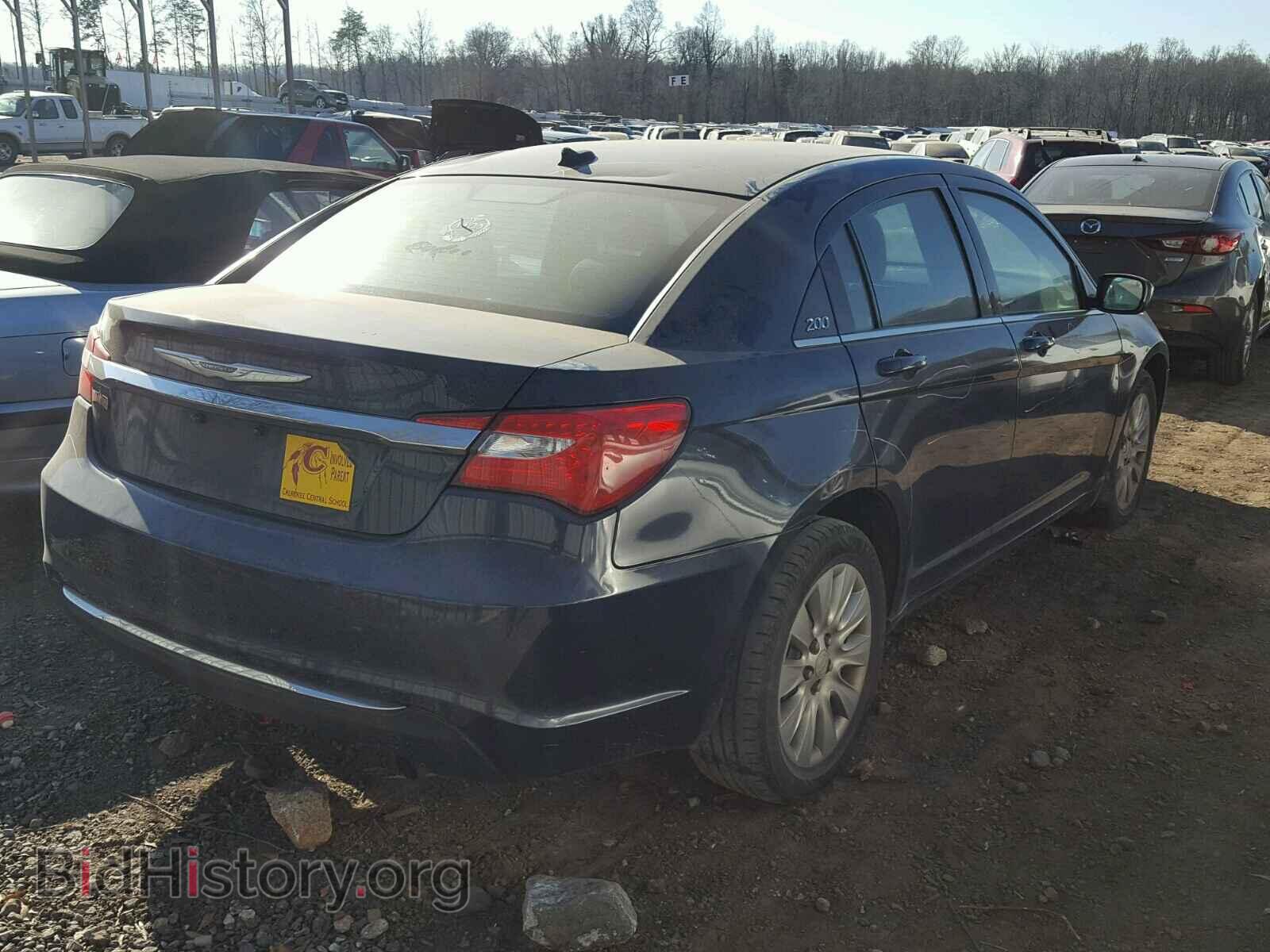 2014 CHRYSLER 200 - VIN: 1C3CCBAB2EN127458 - Фото 4