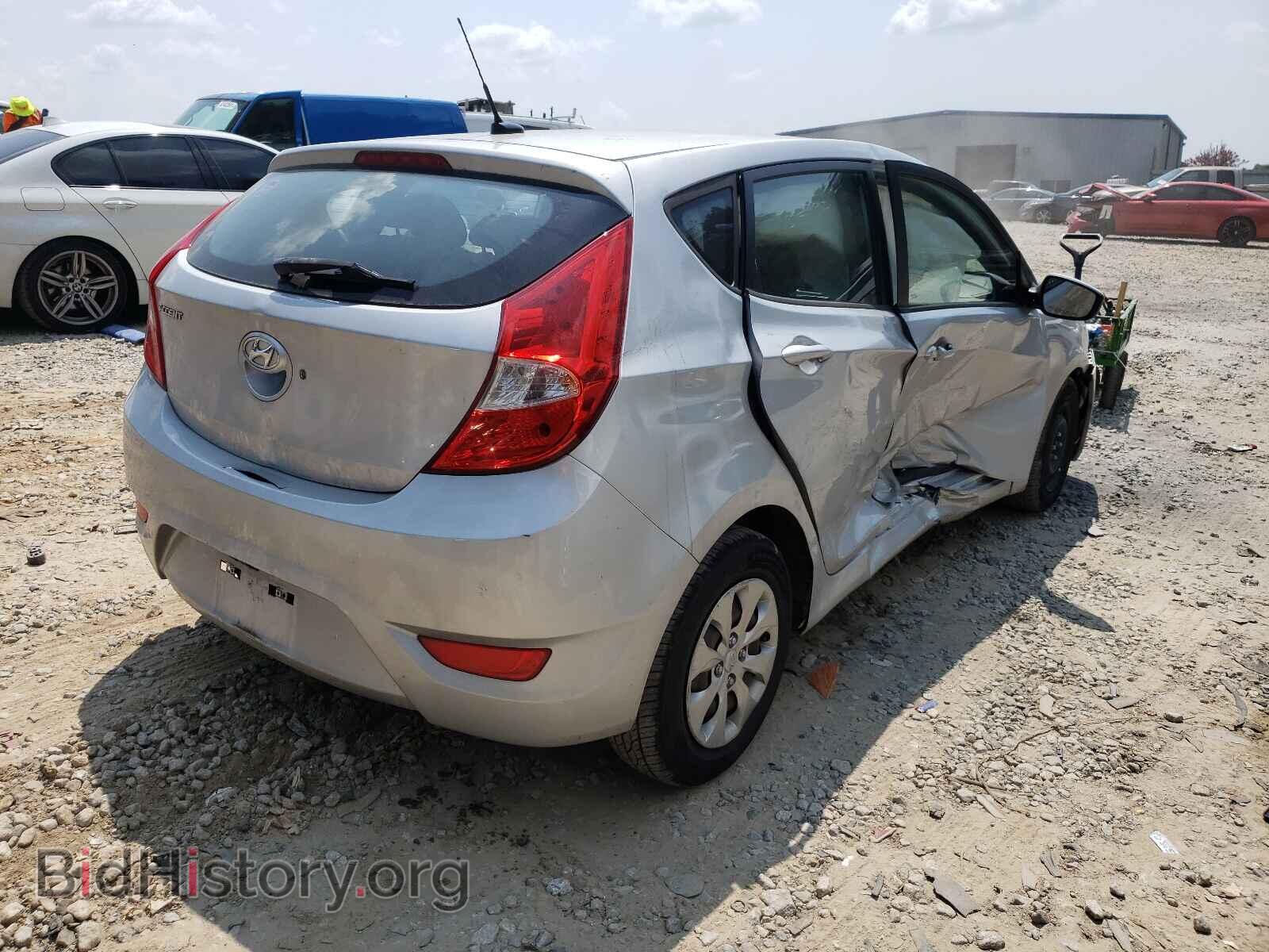 2015 HYUNDAI ACCENT - VIN: KMHCT5AE1FU202385 - Фото 4