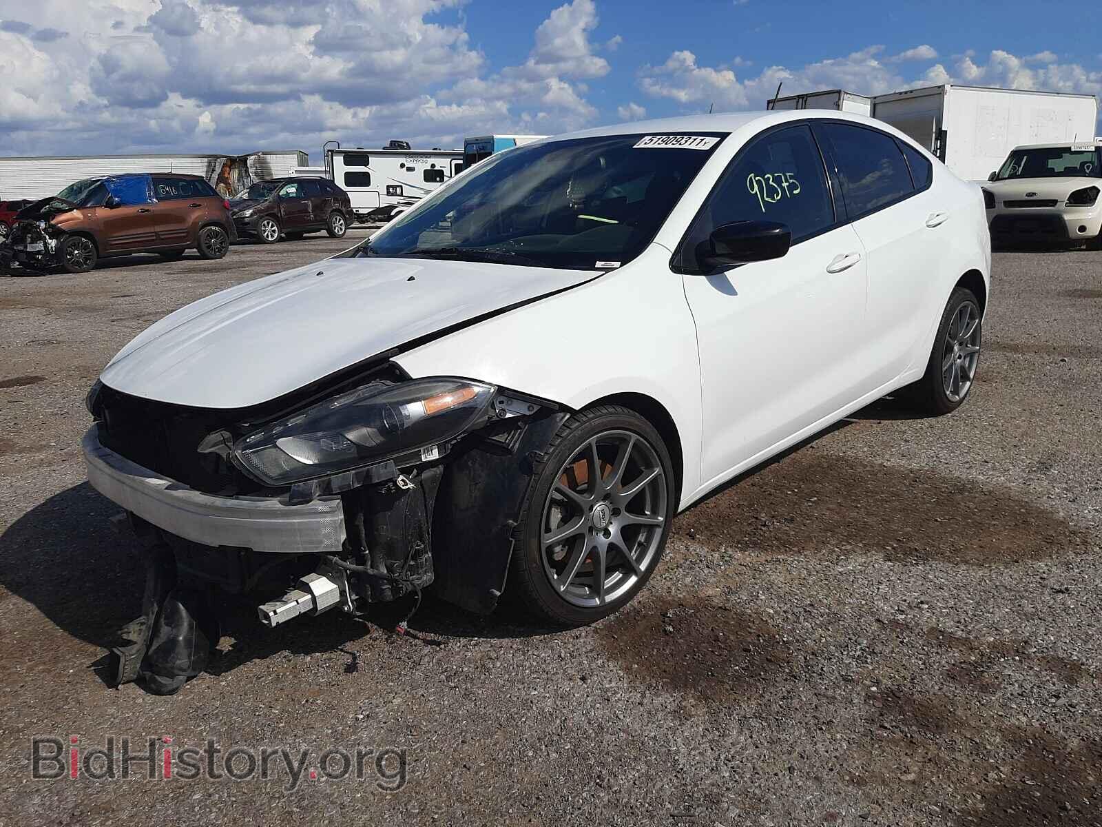 2015 DODGE DART - VIN: 1C3CDFBB0FD378909 - Фото 2