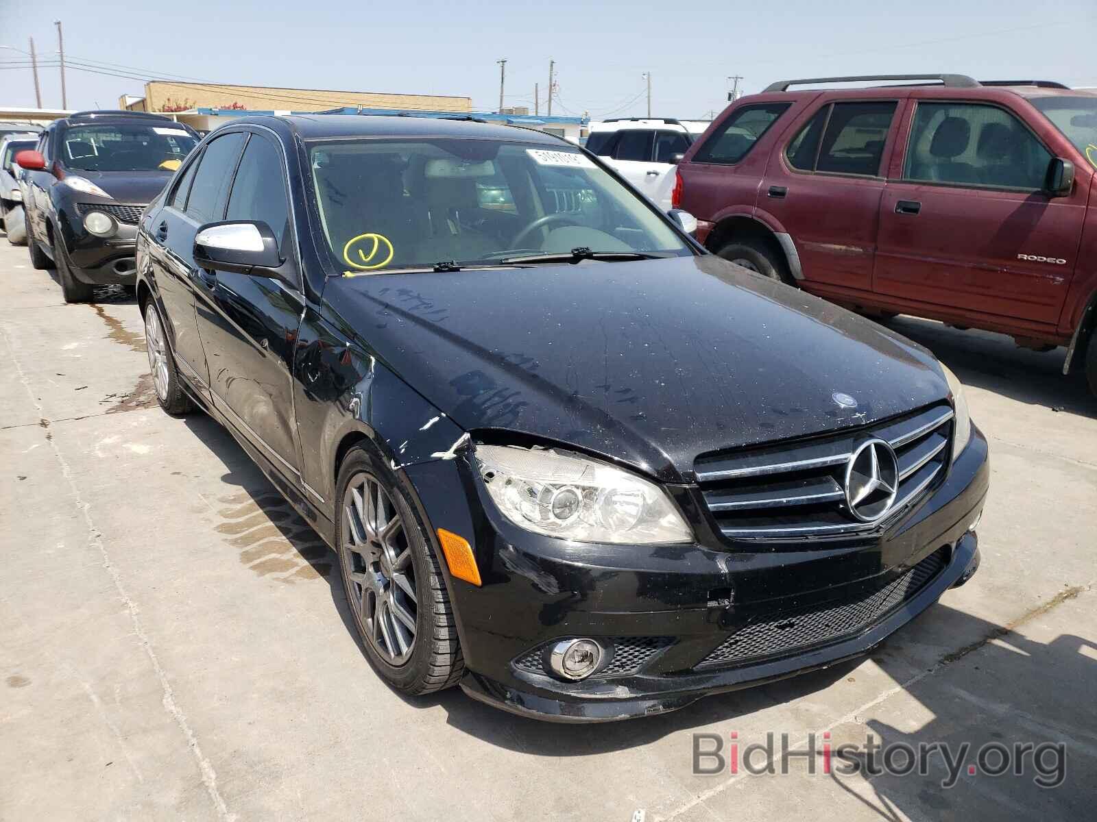 Photo WDDGF81X39R064684 - MERCEDES-BENZ C CLASS 2009