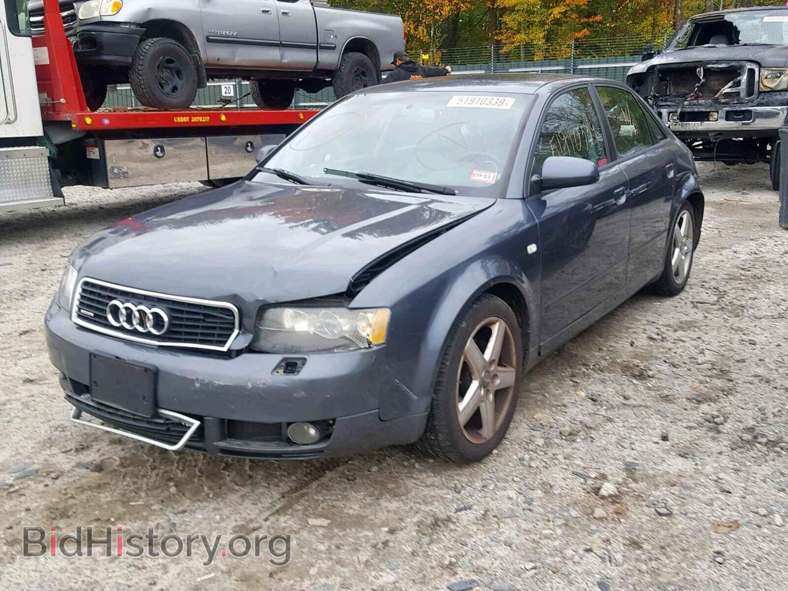 2005 AUDI A4 - VIN: WAULC68E35A059842 - Фото 2