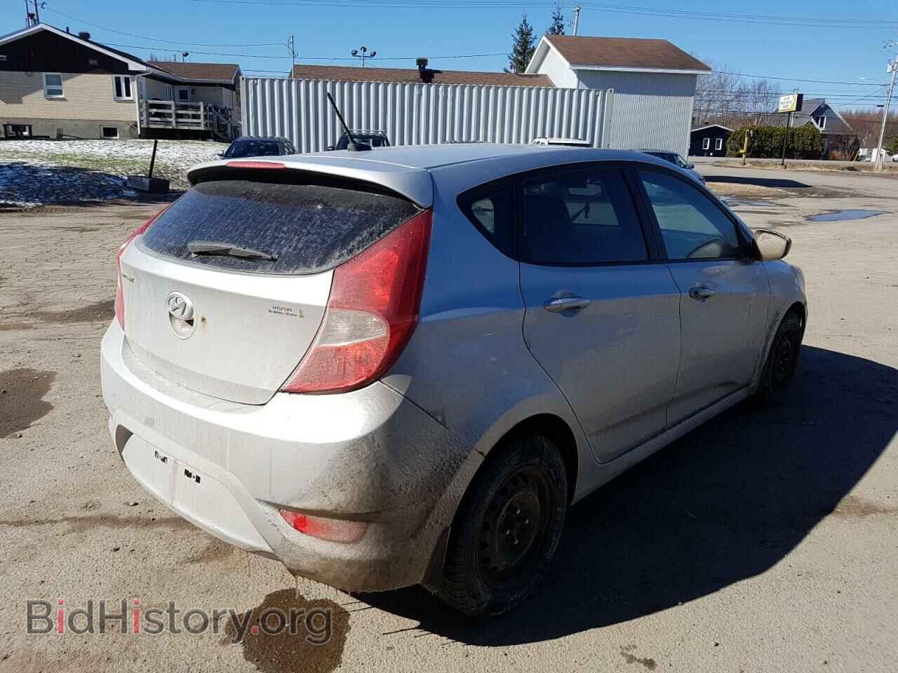 2013 HYUNDAI ACCENT - VIN: KMHCT5AE0DU135873 - Фото 3