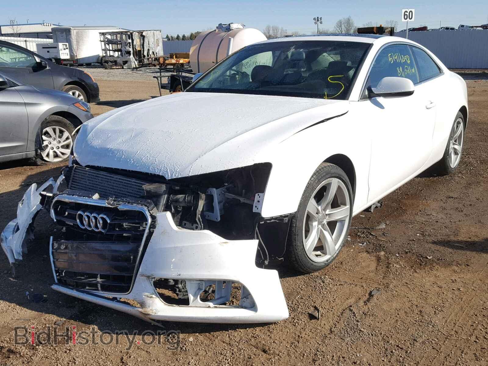 2013 AUDI A5 PREMIUM - VIN: WAUCFAFR8DA048074 - Photo 2