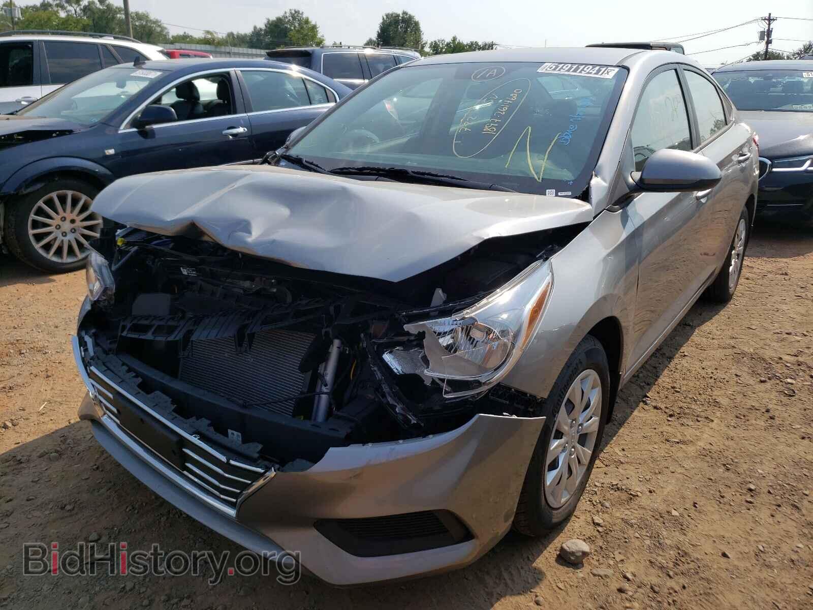 2021 HYUNDAI ACCENT - VIN: 3KPC24A69ME132902 - Фото 2