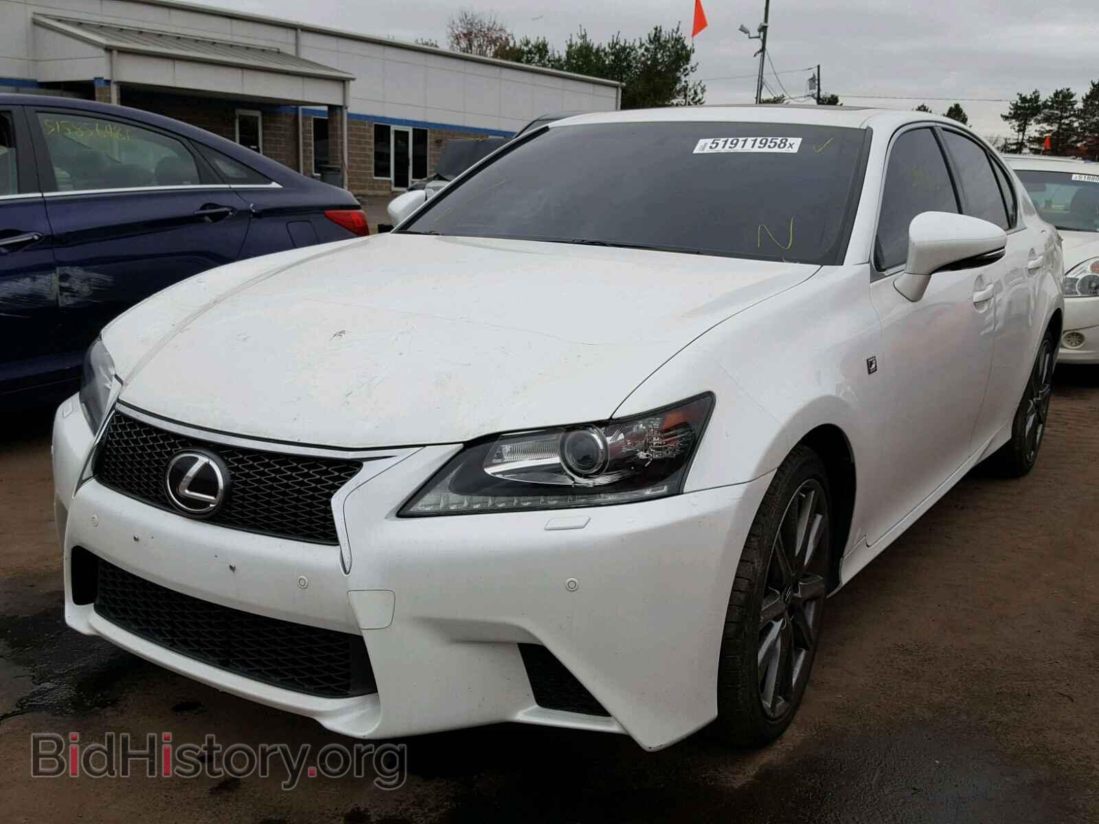 2013 LEXUS GS350 - VIN: JTHCE1BL4D5017225 - Фото 2