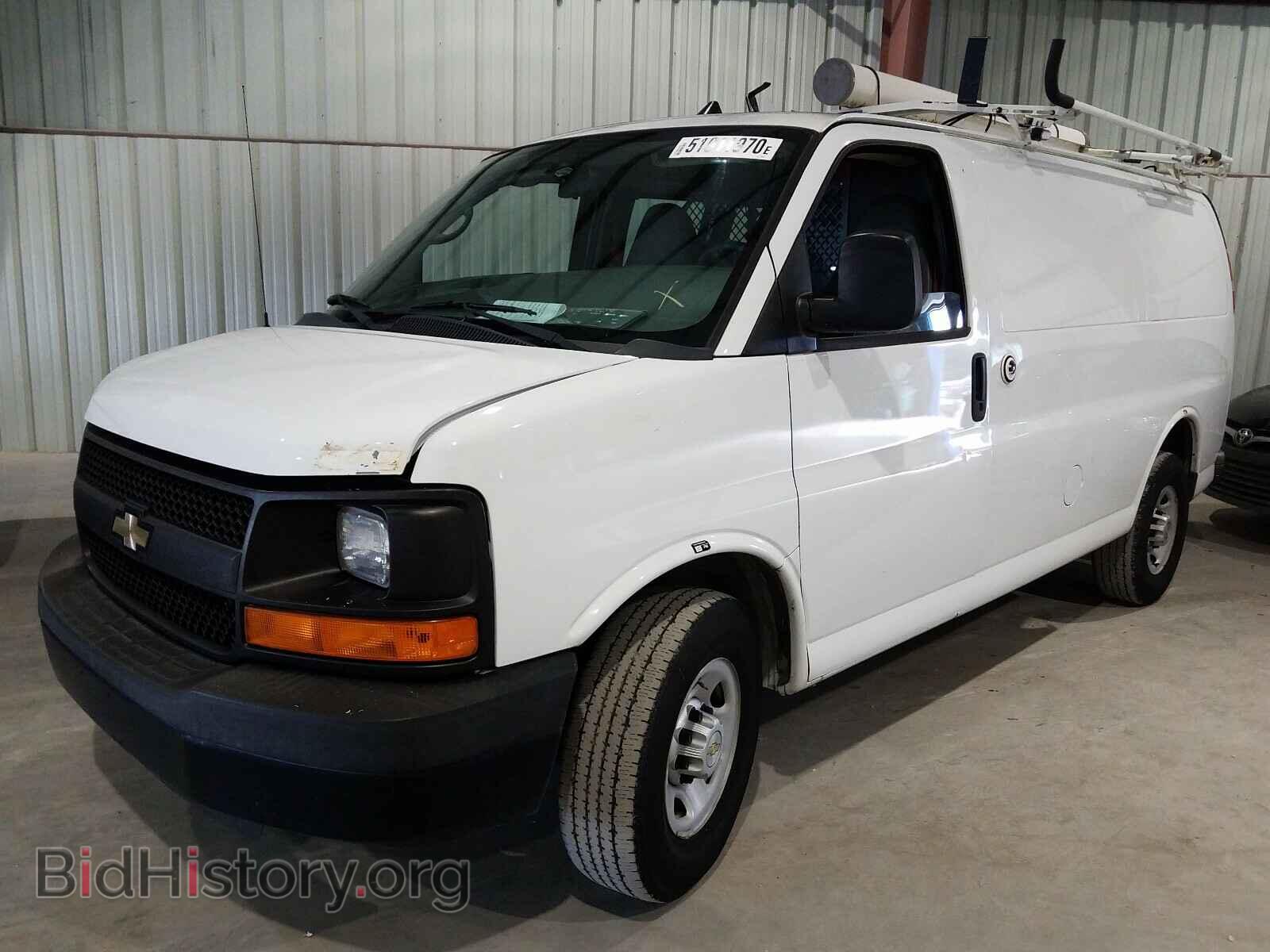 2013 CHEVROLET EXPRESS - VIN: 1GCWGFCA3D1903904 - Фото 2