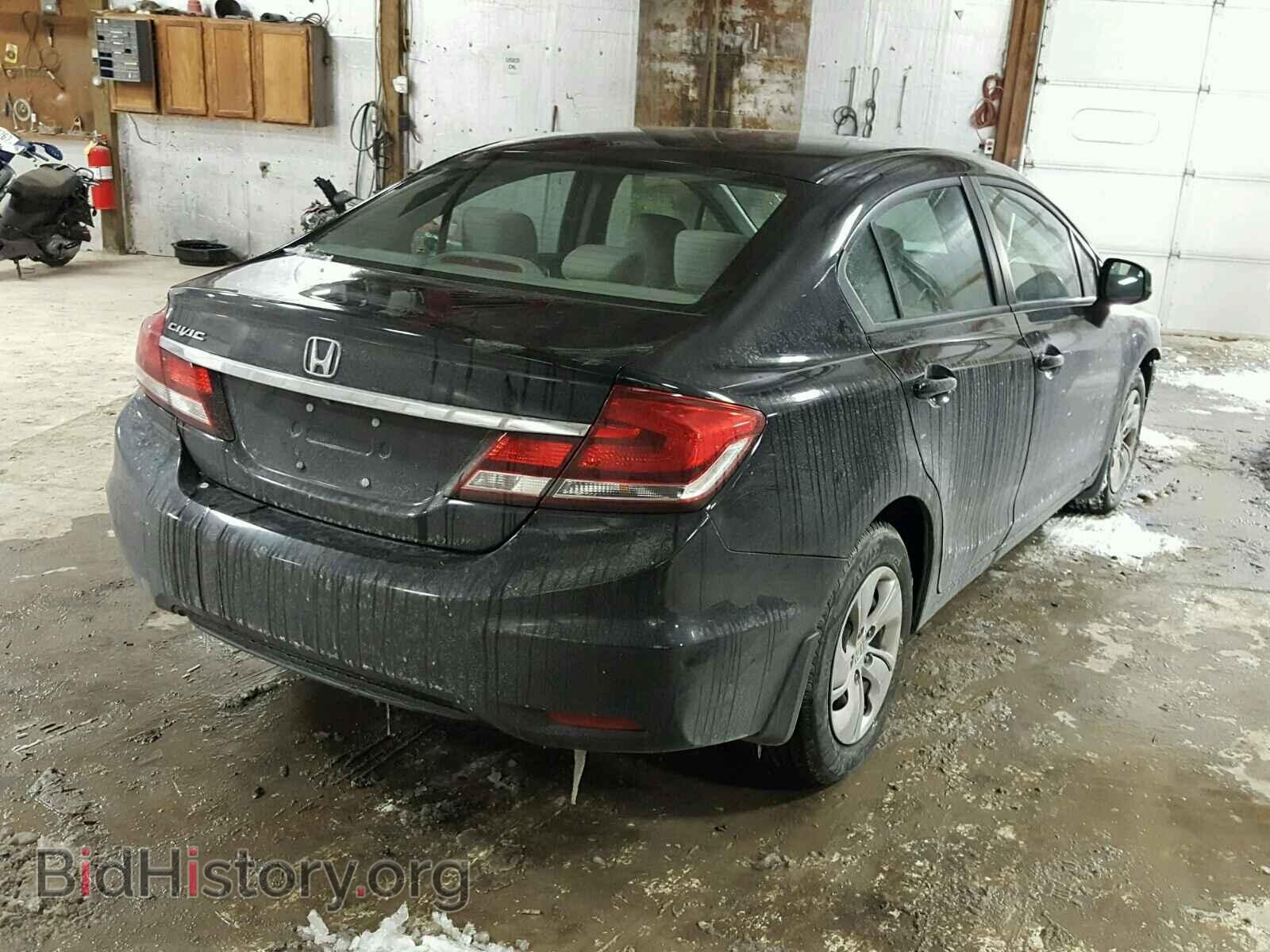 2013 HONDA CIVIC - VIN: 19XFB2F56DE002206 - Фото 4