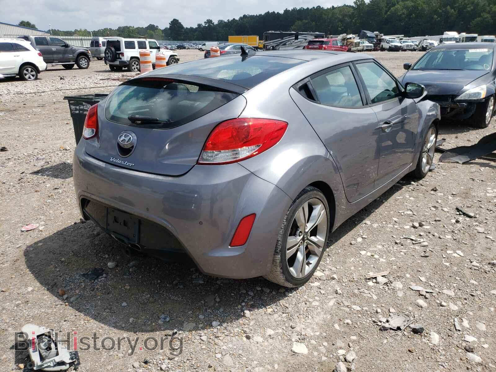 2012 HYUNDAI VELOSTER - VIN: KMHTC6AD2CU073873 - Фото 4