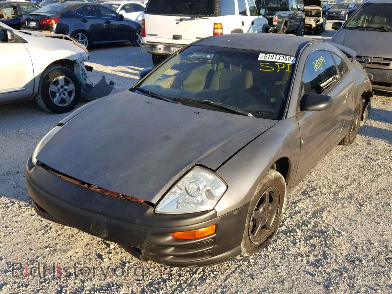 2000 MITSUBISHI ECLIPSE - VIN: 4A3AC34G8YE033344 - Фото 2